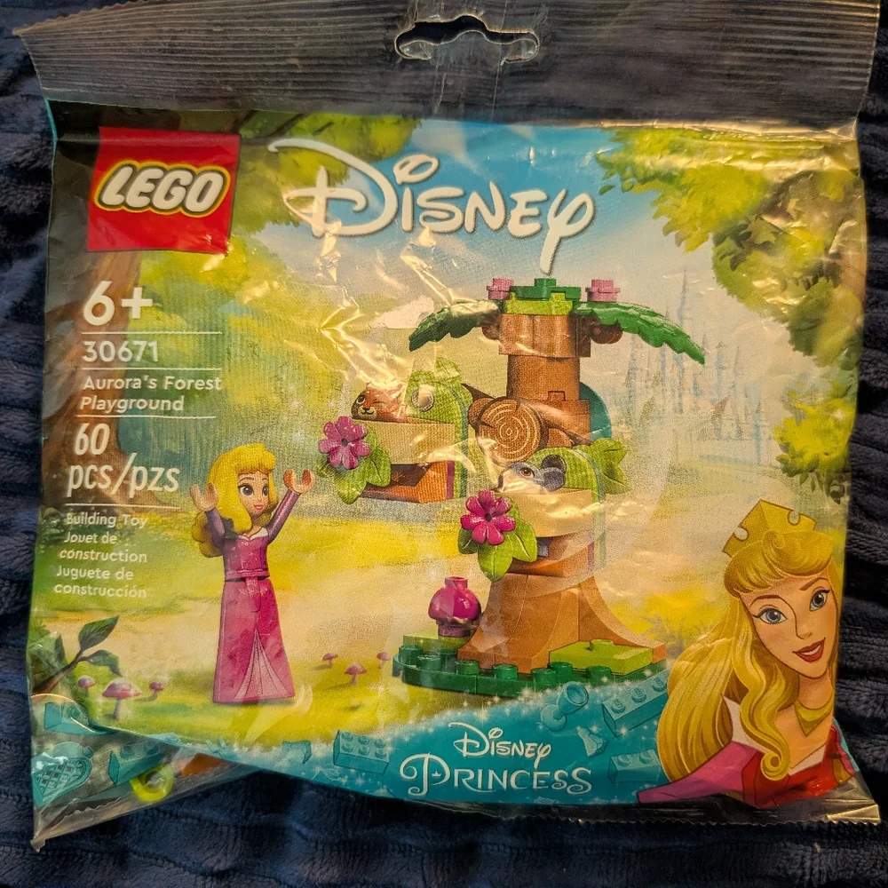 🦋 LEGO Disney Princess Adventure Set with Pink and Green
